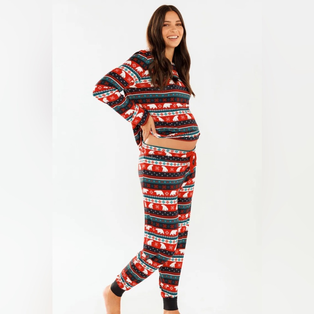 Maternity Christmas Pajamas, size S